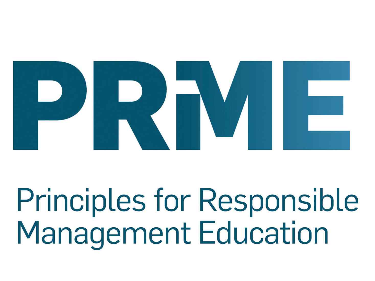 Principles for Responsible Management Education logo. 