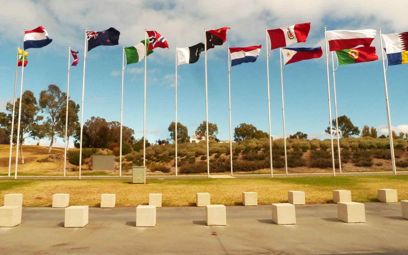 International flags 